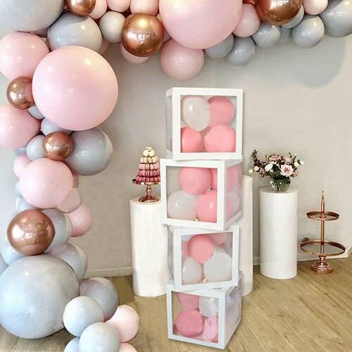 25 CM ŞEFFAF PENCERELİ KARTON KUTU ( 1 ADET)