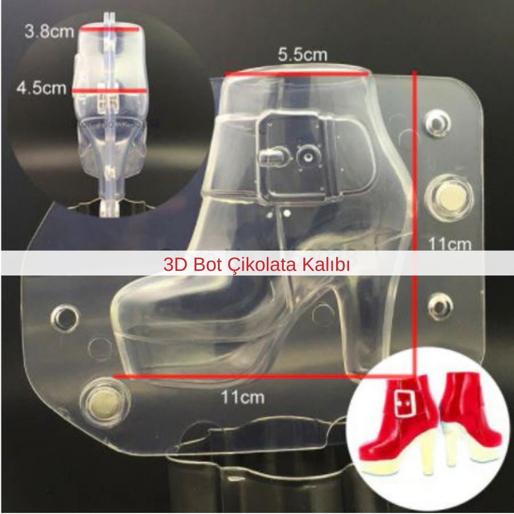 3D ÇİZME ÇİKOLATA KALIBI