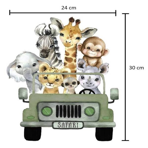 BABY ANİMAL 5 Lİ PANO MASA SÜSÜ