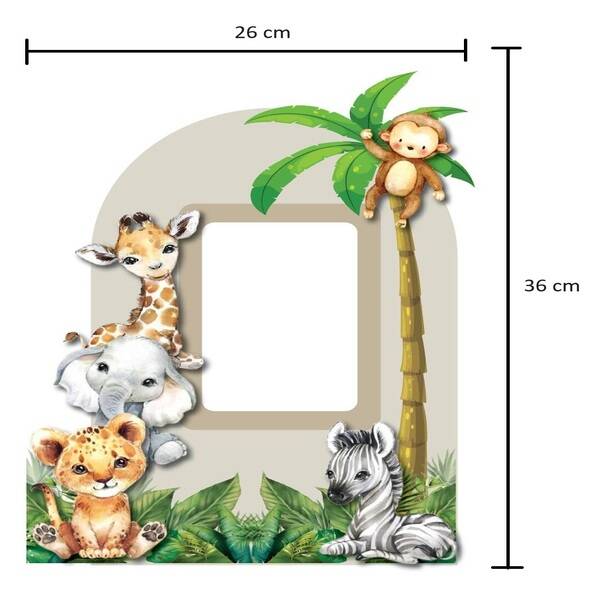BABY ANİMAL 5 Lİ PANO MASA SÜSÜ