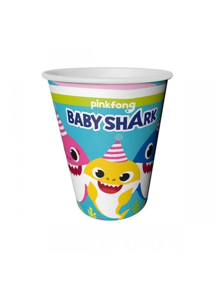 BABY SHARK BARDAK 8 ADET
