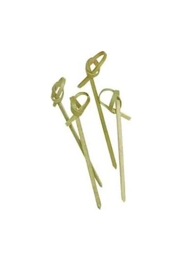 BAMBU KÜRDAN 50 Lİ-YEŞİL DÜĞÜMLÜ 9 Cm