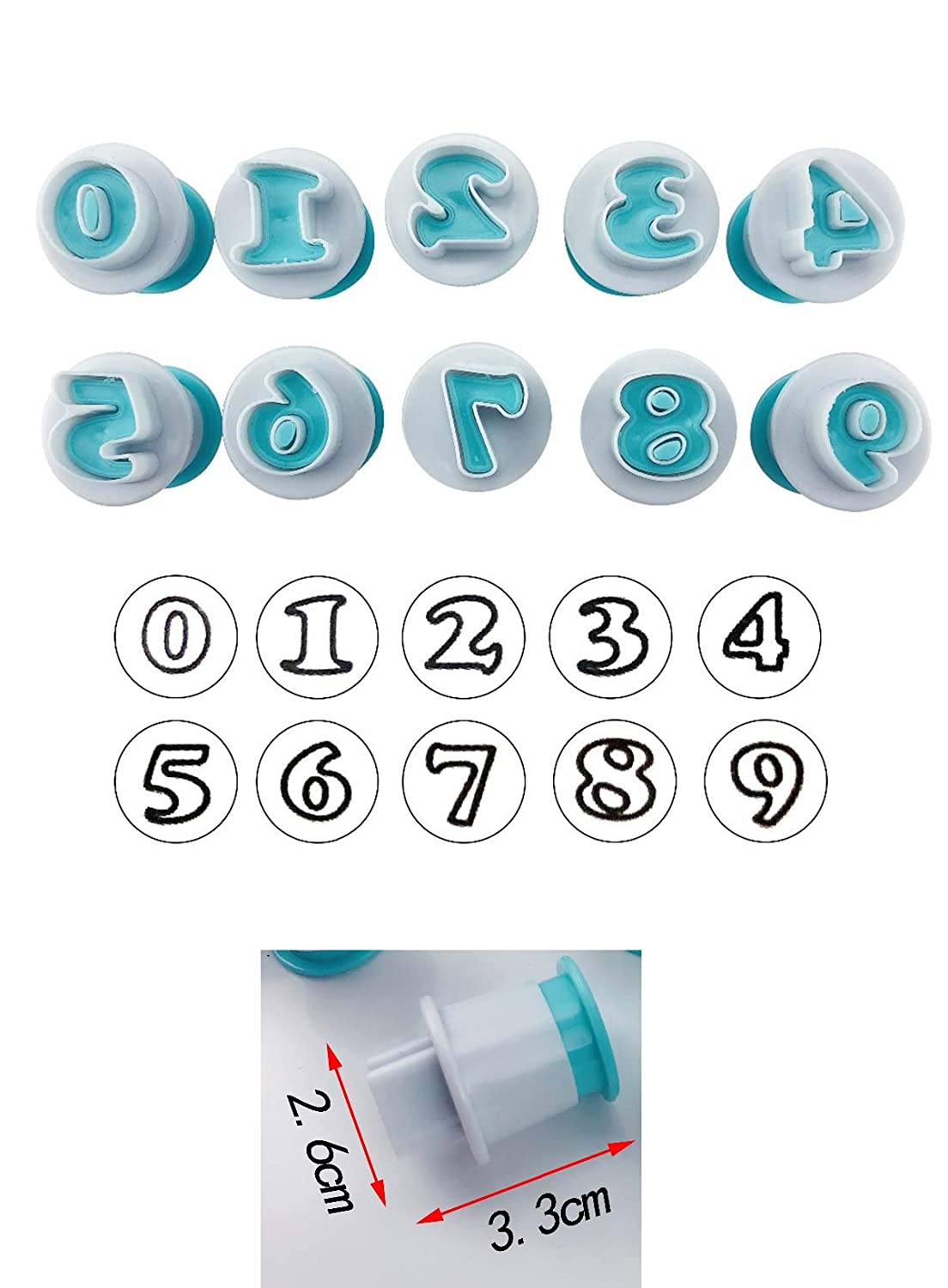 BASMALI KÜÇÜK RAKAM KOPAT SET