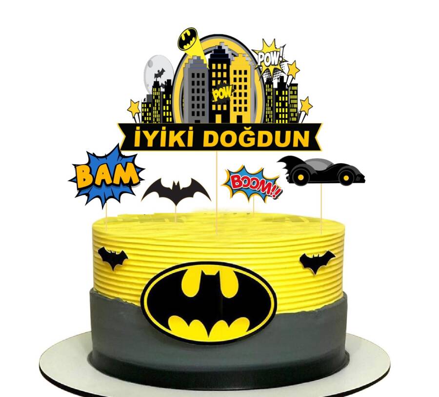 BATMAN TEMA KÜRDAN SET 5 Lİ