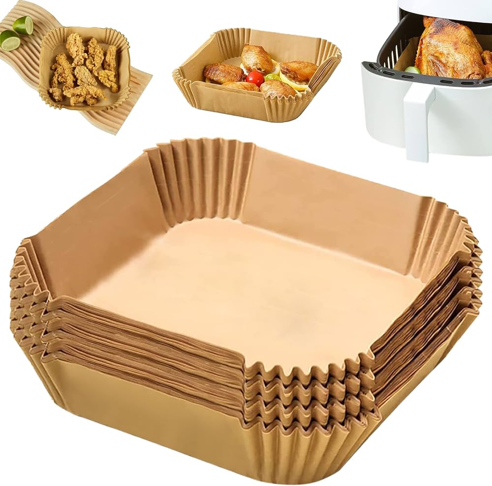 BENS AIRFRYER PİŞİRME KABI KARE 50 Lİ