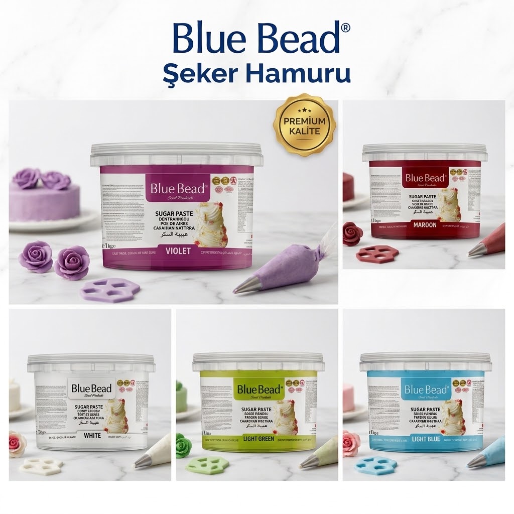 BLUE BEAD ŞEKER HAMURU 1 KG