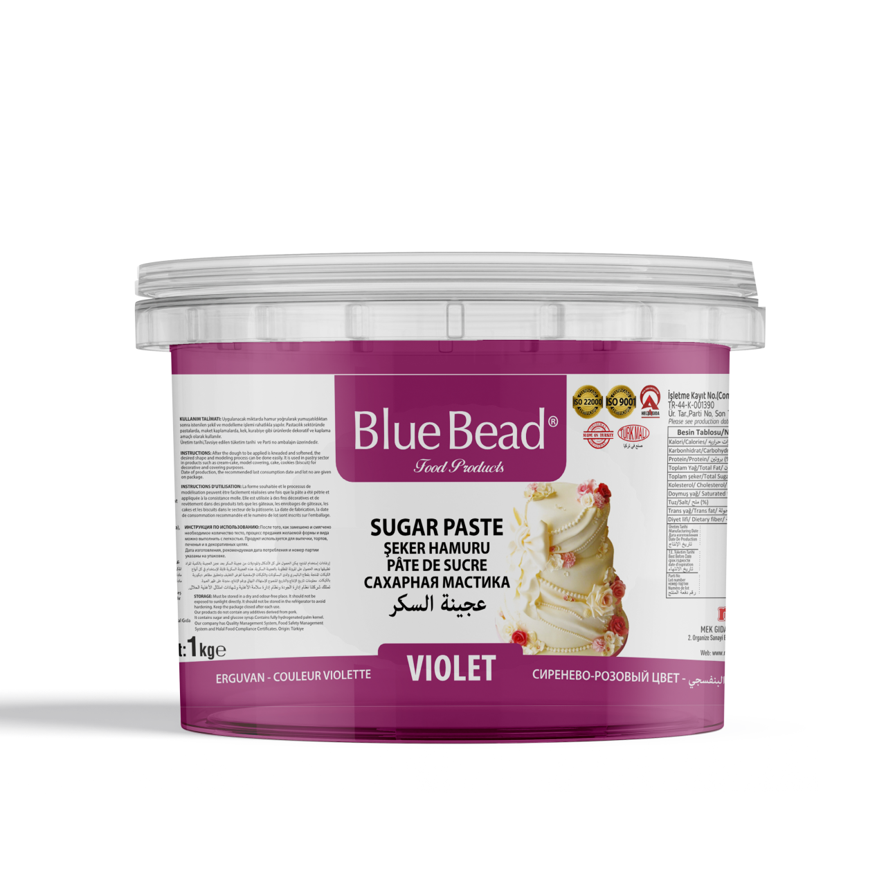 BLUE BEAD ŞEKER HAMURU 1 KG