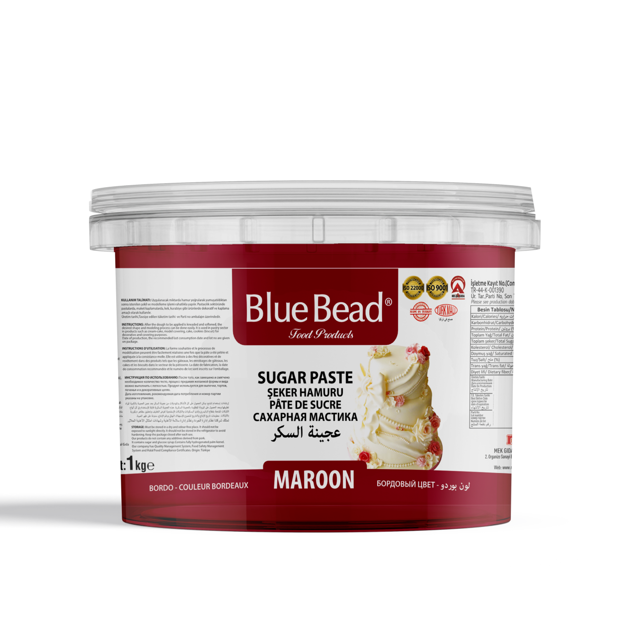 BLUE BEAD ŞEKER HAMURU 1 KG