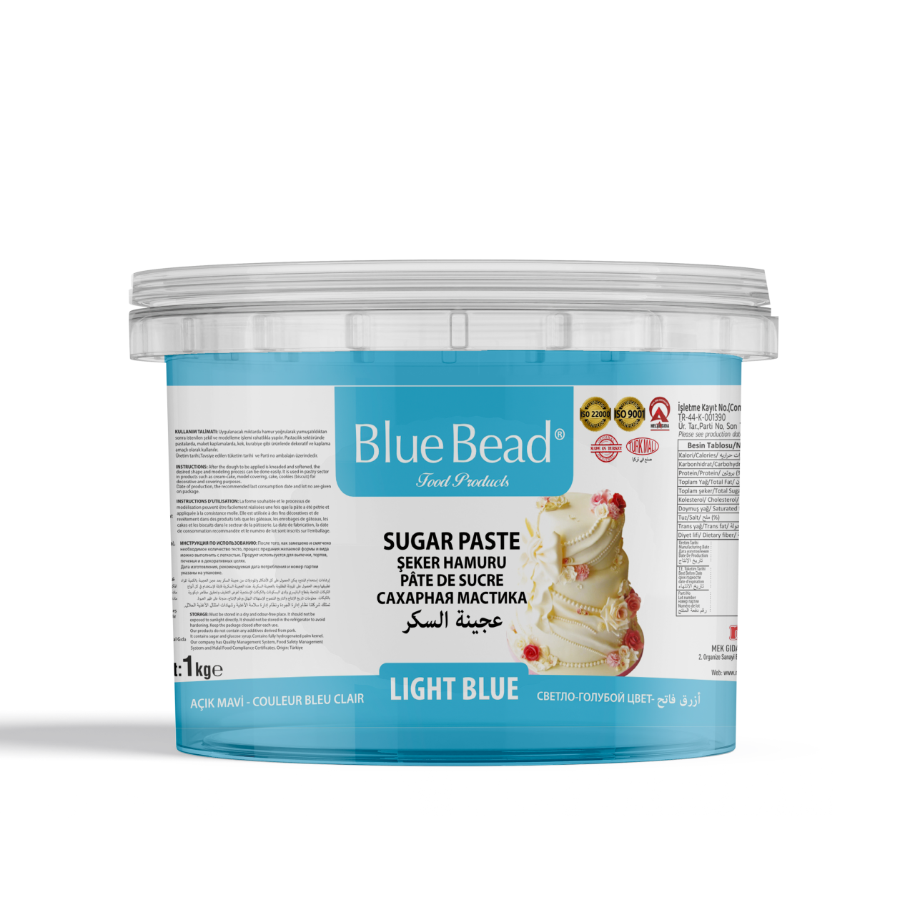 BLUE BEAD ŞEKER HAMURU 1 KG