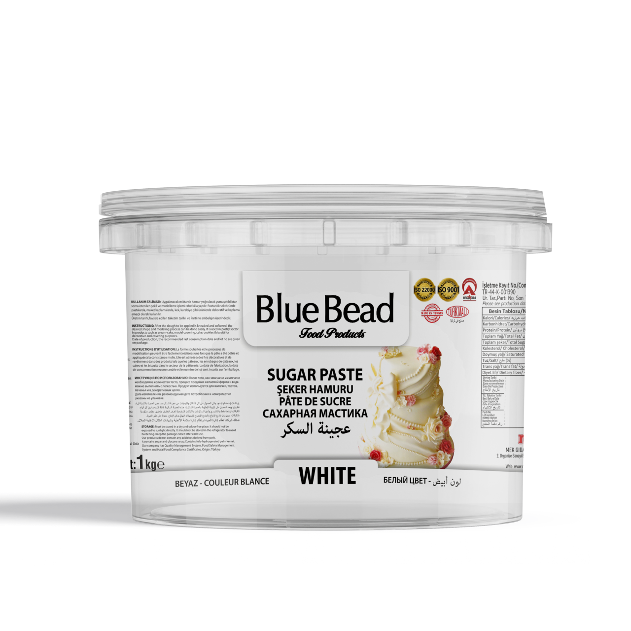 BLUE BEAD ŞEKER HAMURU 1 KG