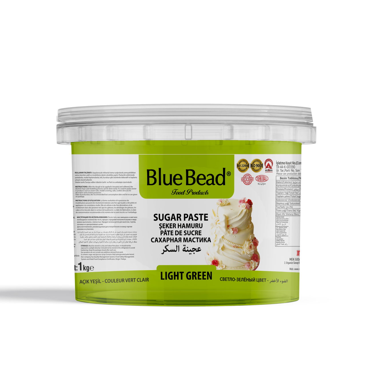 BLUE BEAD ŞEKER HAMURU 1 KG