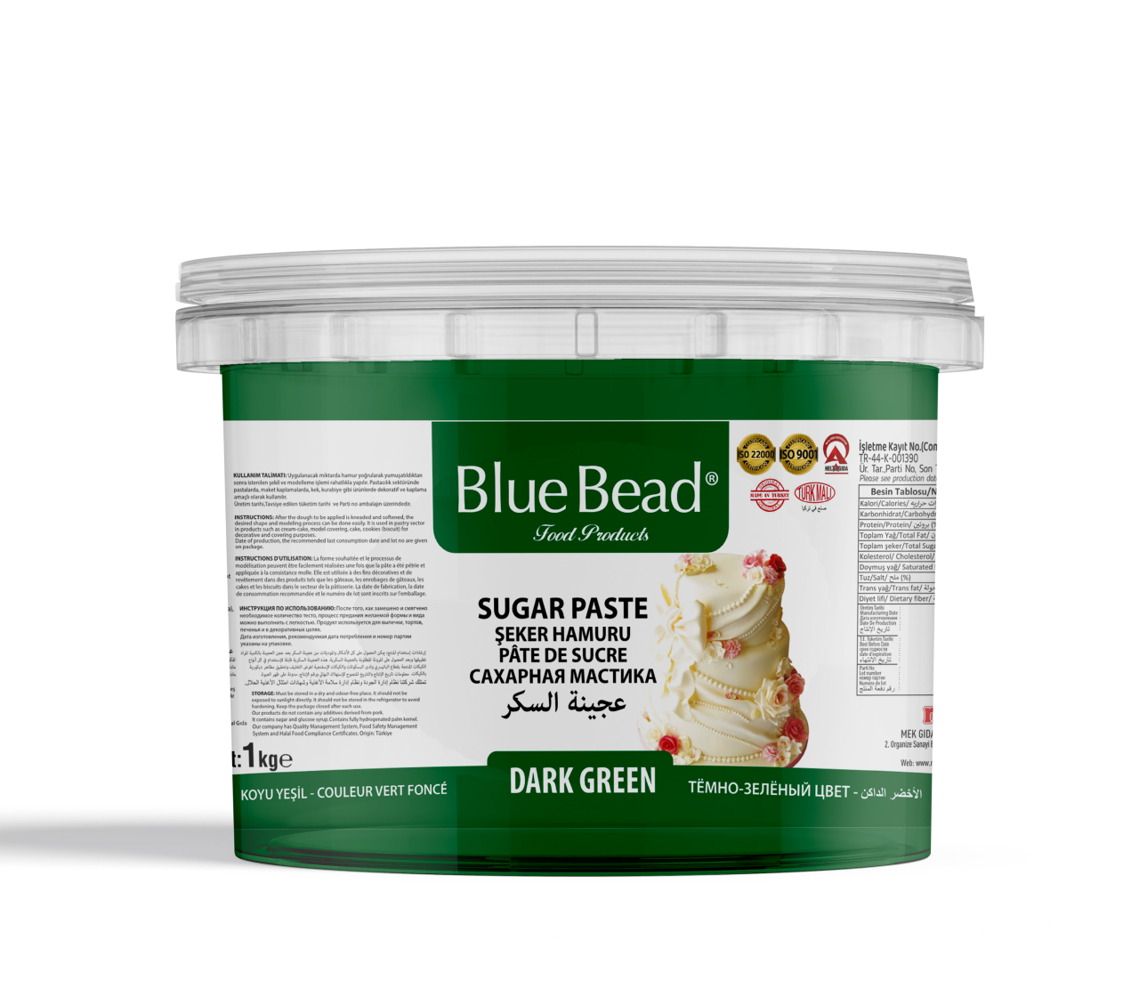 BLUE BEAD ŞEKER HAMURU 1 KG