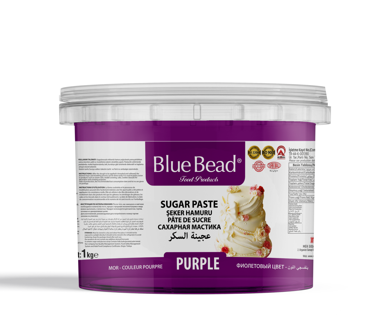 BLUE BEAD ŞEKER HAMURU 1 KG