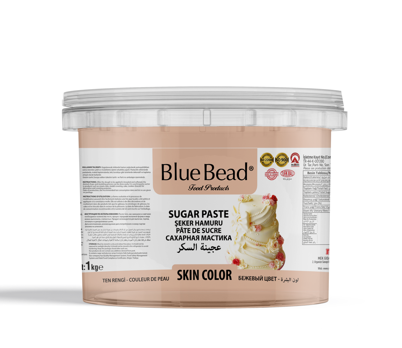 BLUE BEAD ŞEKER HAMURU 1 KG