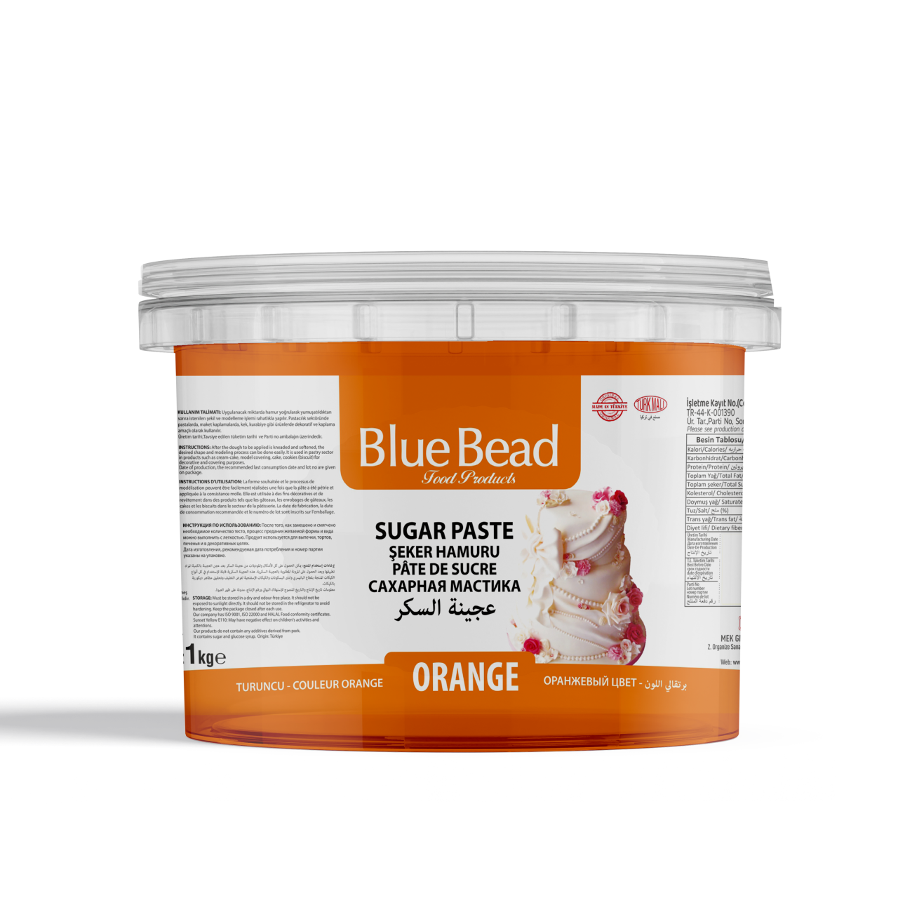 BLUE BEAD ŞEKER HAMURU 1 KG