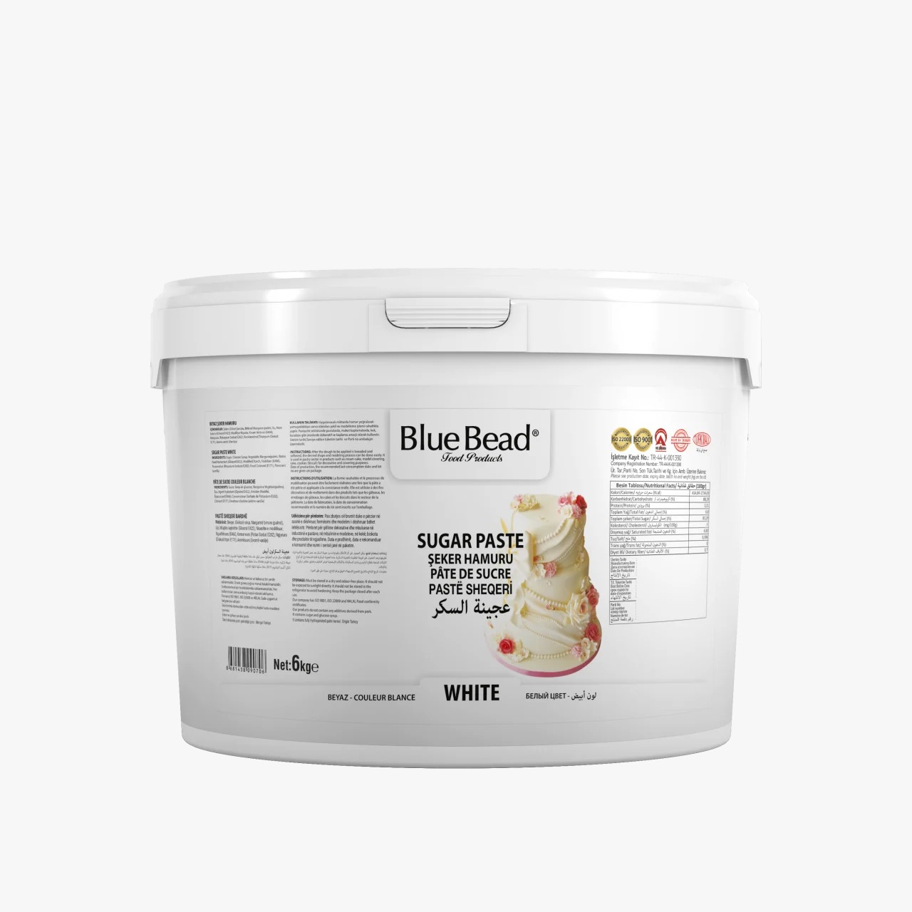 BLUE BEAD ŞEKER HAMURU 6 KG
