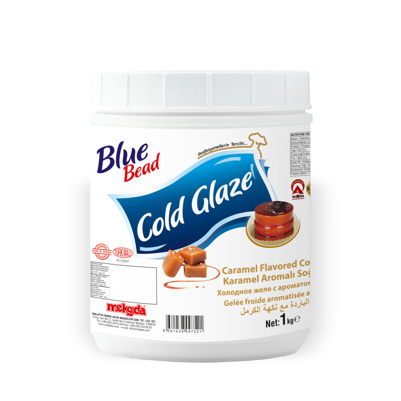 BLUE BEAD SOĞUK JÖLE 1KG-KARAMEL