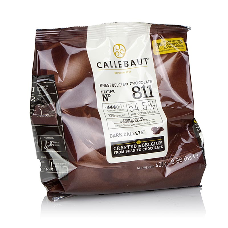 CALLEBAUT BİTTER PUL 400 GR 811-E0-D94