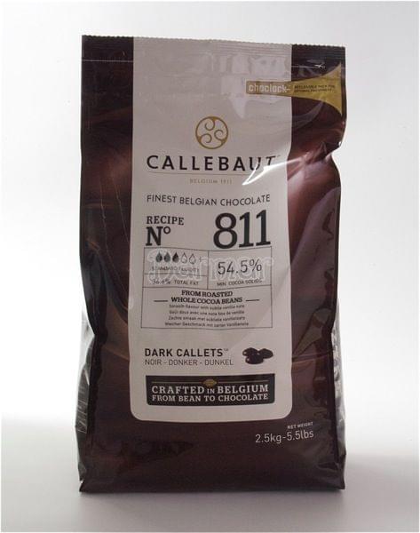 CALLEBAUT BİTTER PUL KUVERTÜR 2,5 KG