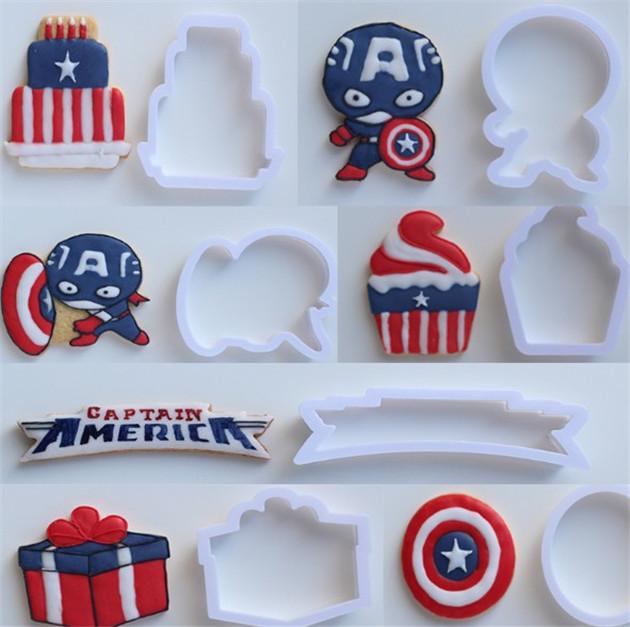 CAPTAIN AMERICA SET 8 Lİ DT3064