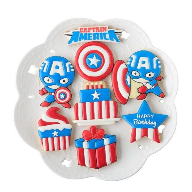 CAPTAIN AMERICA SET 8 Lİ DT3064