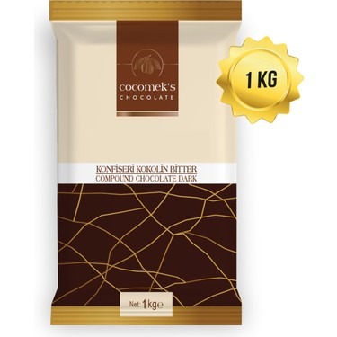 COCOMEKS KONFİSERİ KOKOLİN BİTTER 1 KG