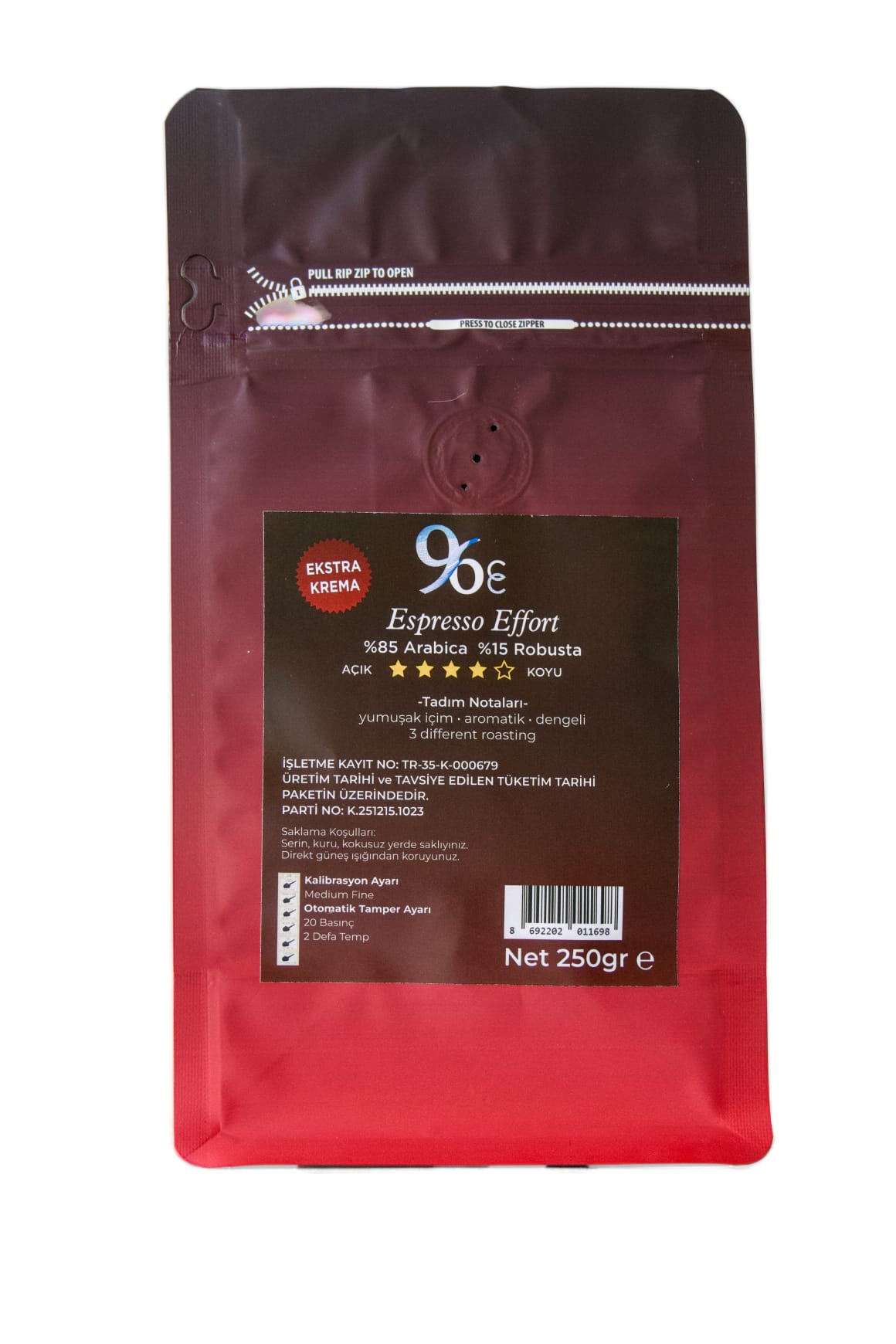 CT ESPRESSO EFFORT 250 Gr