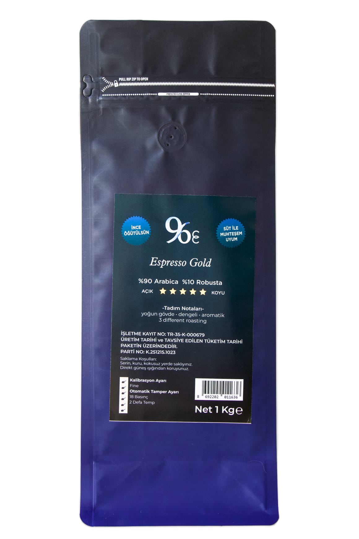CT ESPRESSO GOLD KAHVE 1 KG
