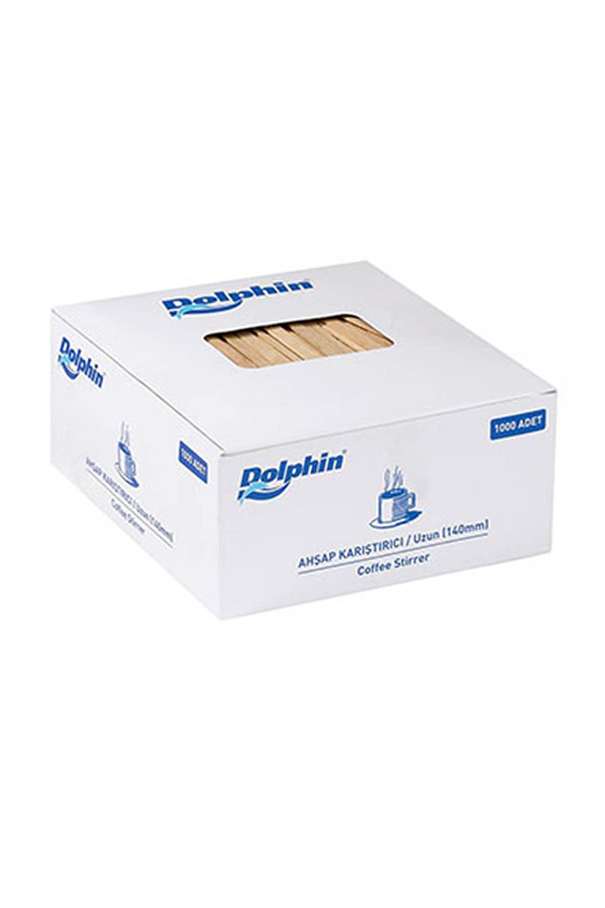DOLPHIN 14 CM TAHTA KARIŞTIRICI 1000 ADET