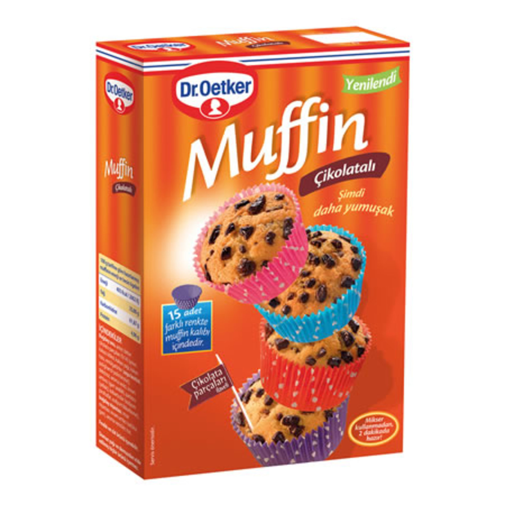 DR.OETKER ÇİKOLATALI MUFFIN SET 345 GR