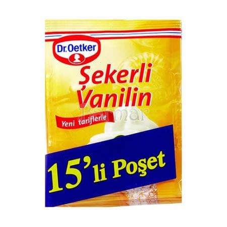 DR.OETKER ŞEKERLİ VANİLİN 15 Lİ