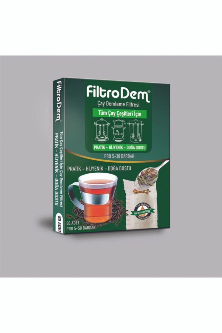 FİLTRODEM PRO 5-30 ÇAY DEMLEME FİLTRESİ 80 ADET