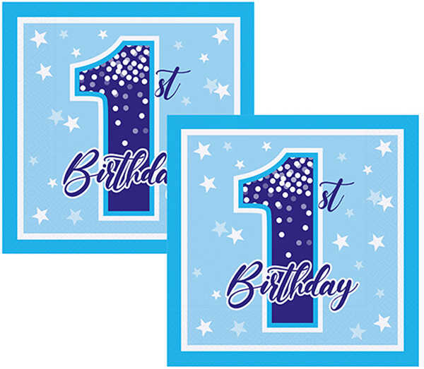 FIRST BIRTHDAY STARS BOY PEÇETE 16 AD