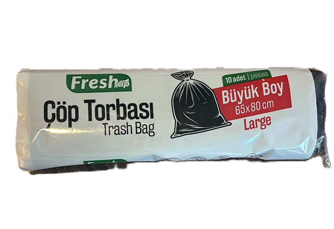 FRESH-UP ÇÖP POŞETİ BÜYÜK BOY 10 ADET