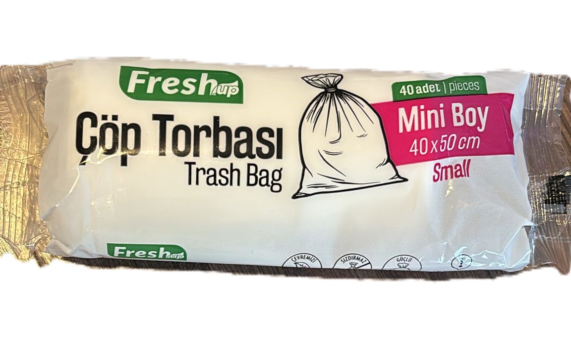 FRESH-UP ÇÖP POŞETİ MİNİ BOY 40 ADET