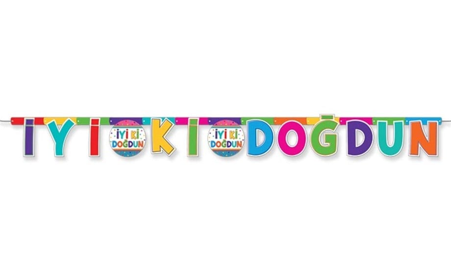 FUNSTAR İYİ Kİ DOĞDUN SET 2 MT