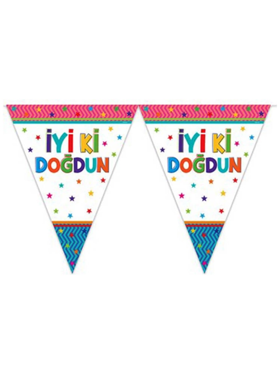 FUNSTAR İYİKİ DOĞDUN BAYRAK SET