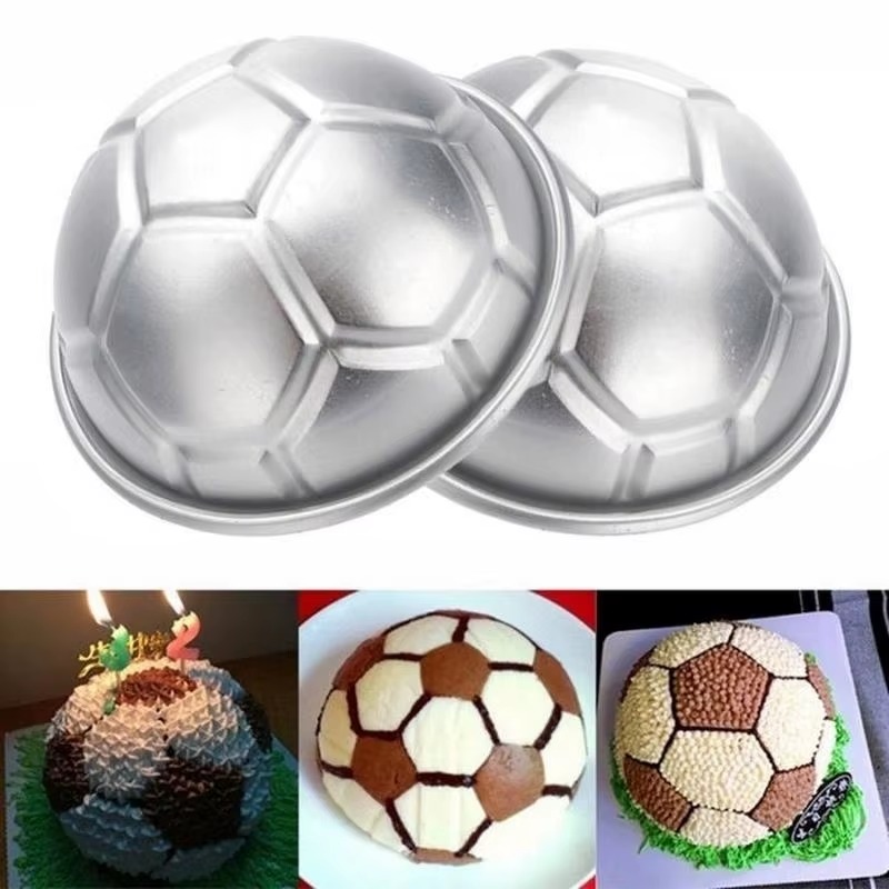 FUTBOL TOPU ALÜMİNYUM KEK KALIBI MTR-2412778