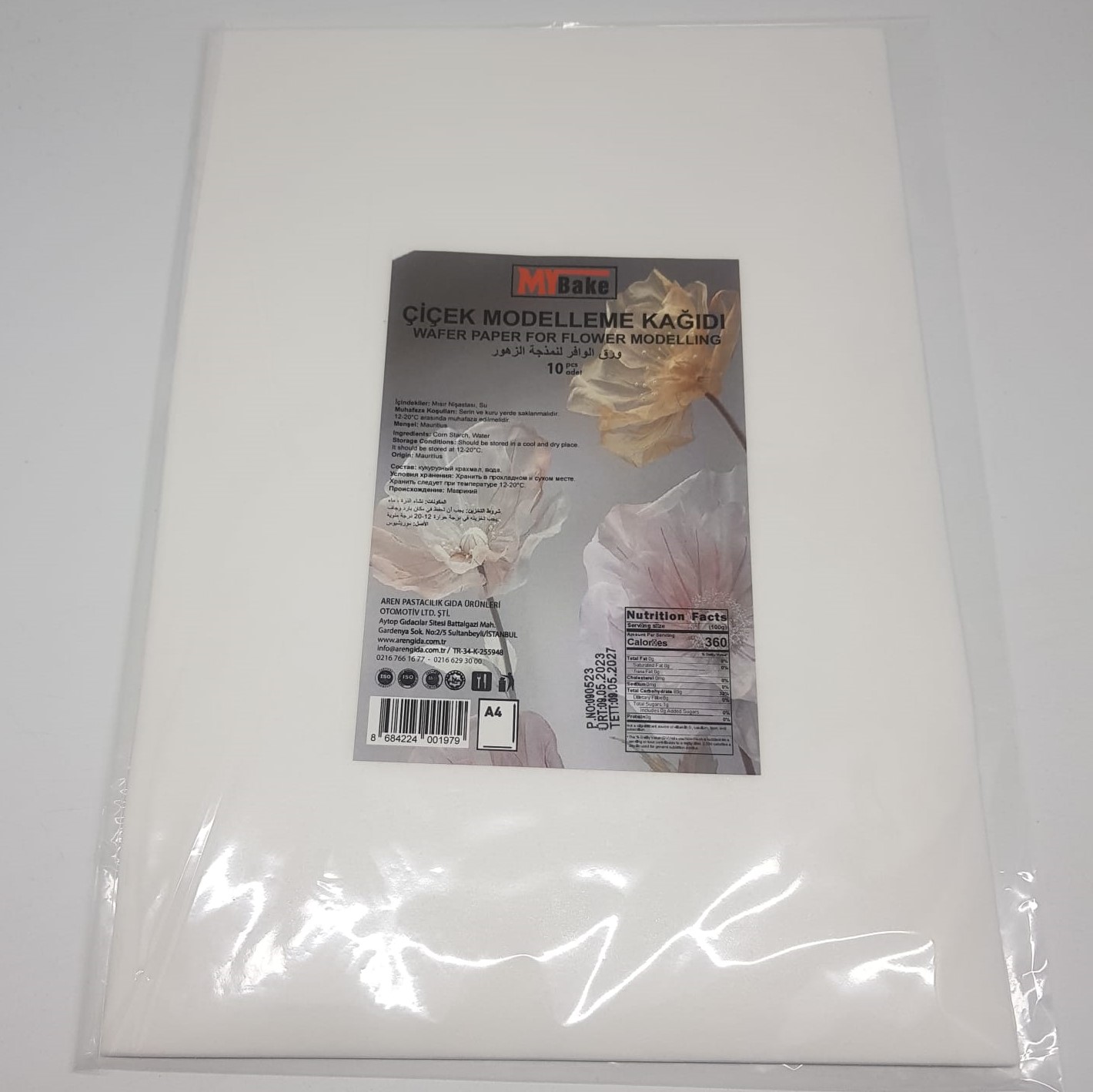 GOFRET MODELLEME KAĞIDI 10 ADET
