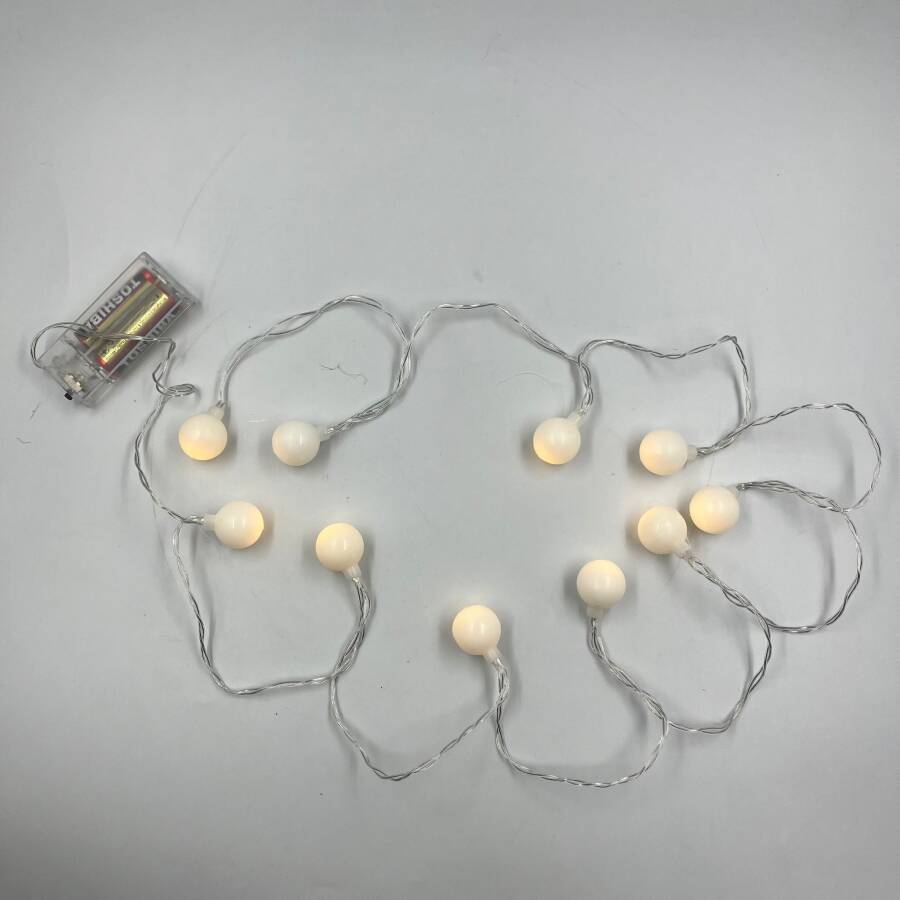 IŞIK LED BONCUK MODEL 10 LAMBA 2 MT PİLLİ  BRS-3943