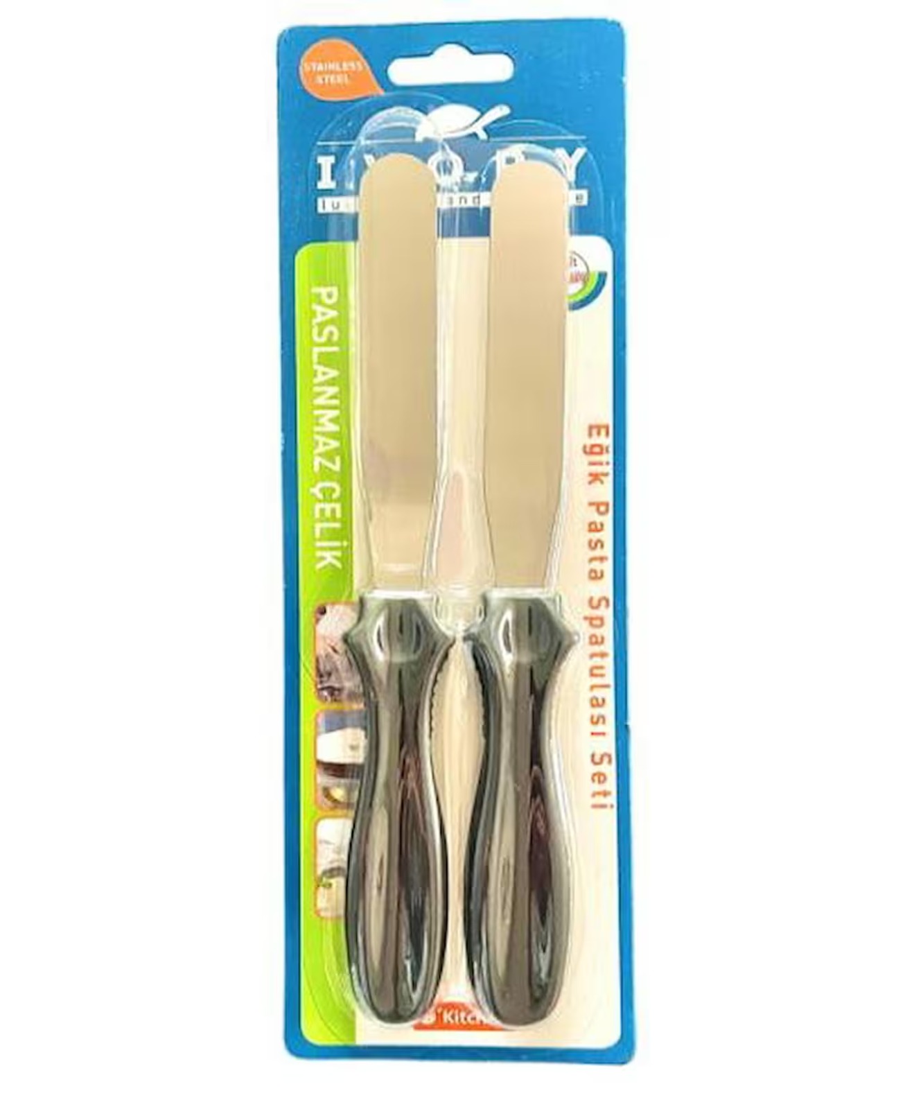IVORY 2 Lİ PASTA SPATULASI PST221