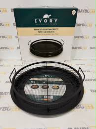 IVORY 31 CM OVAL TEPSİLİ FIRIN KIZARTMA SEPETİ EKK142