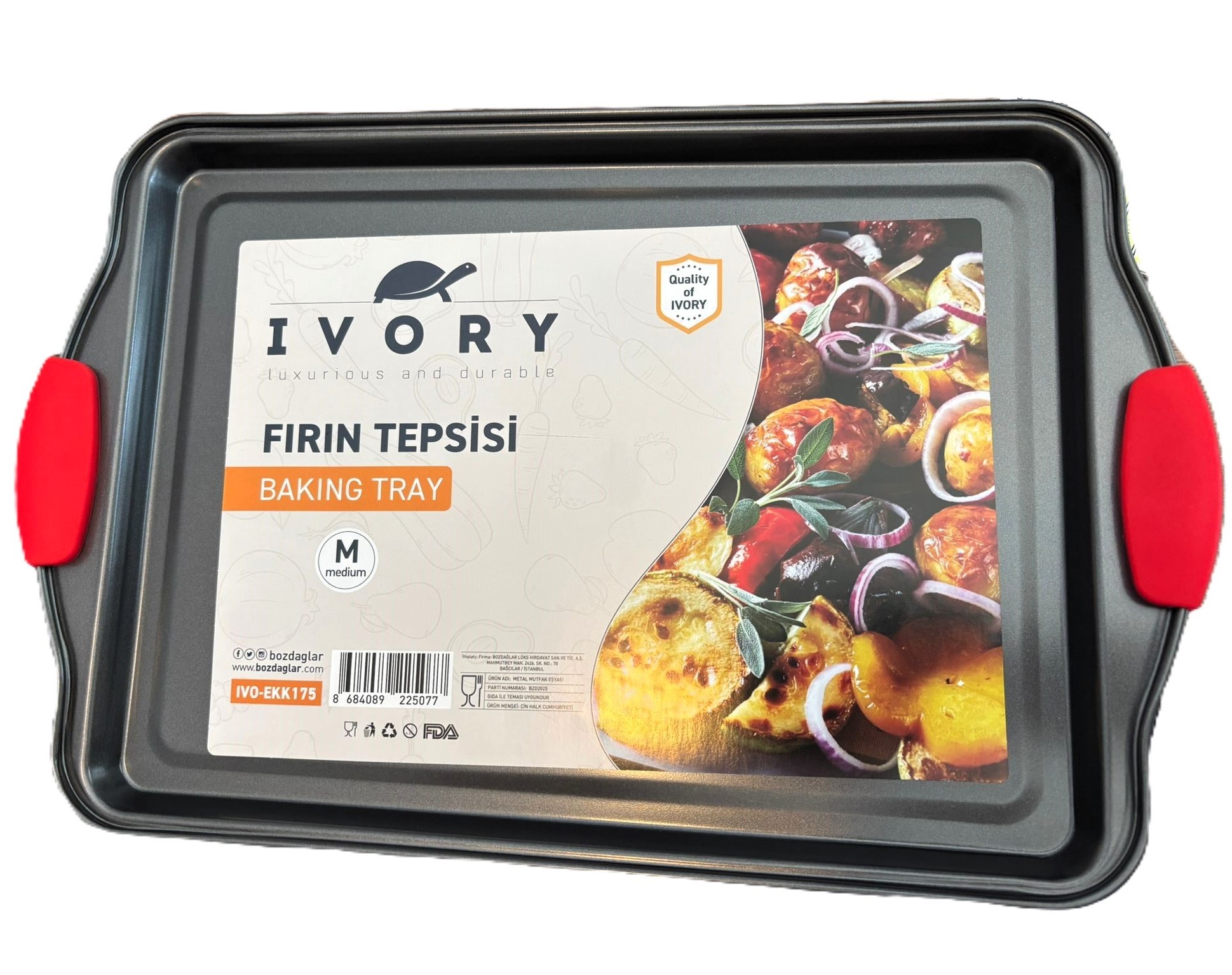 IVORY BÜYÜK FIRIN TEPSİSİ 26X35(M) EKK175