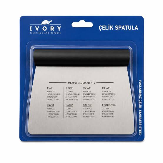 IVORY ÇELİK HAMUR SPATULASI PST324