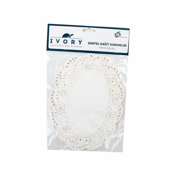 IVORY DANTEL KAĞIT OVAL 21X32 36AD CK122