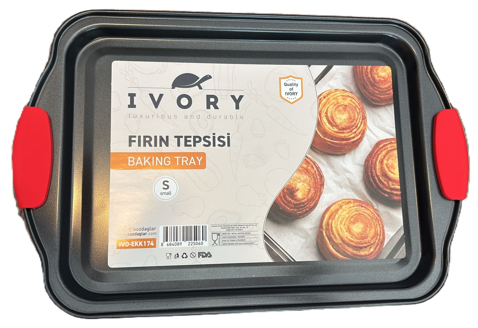 IVORY FIRIN TEPSİSİ 34X23 (S) CM EKK174