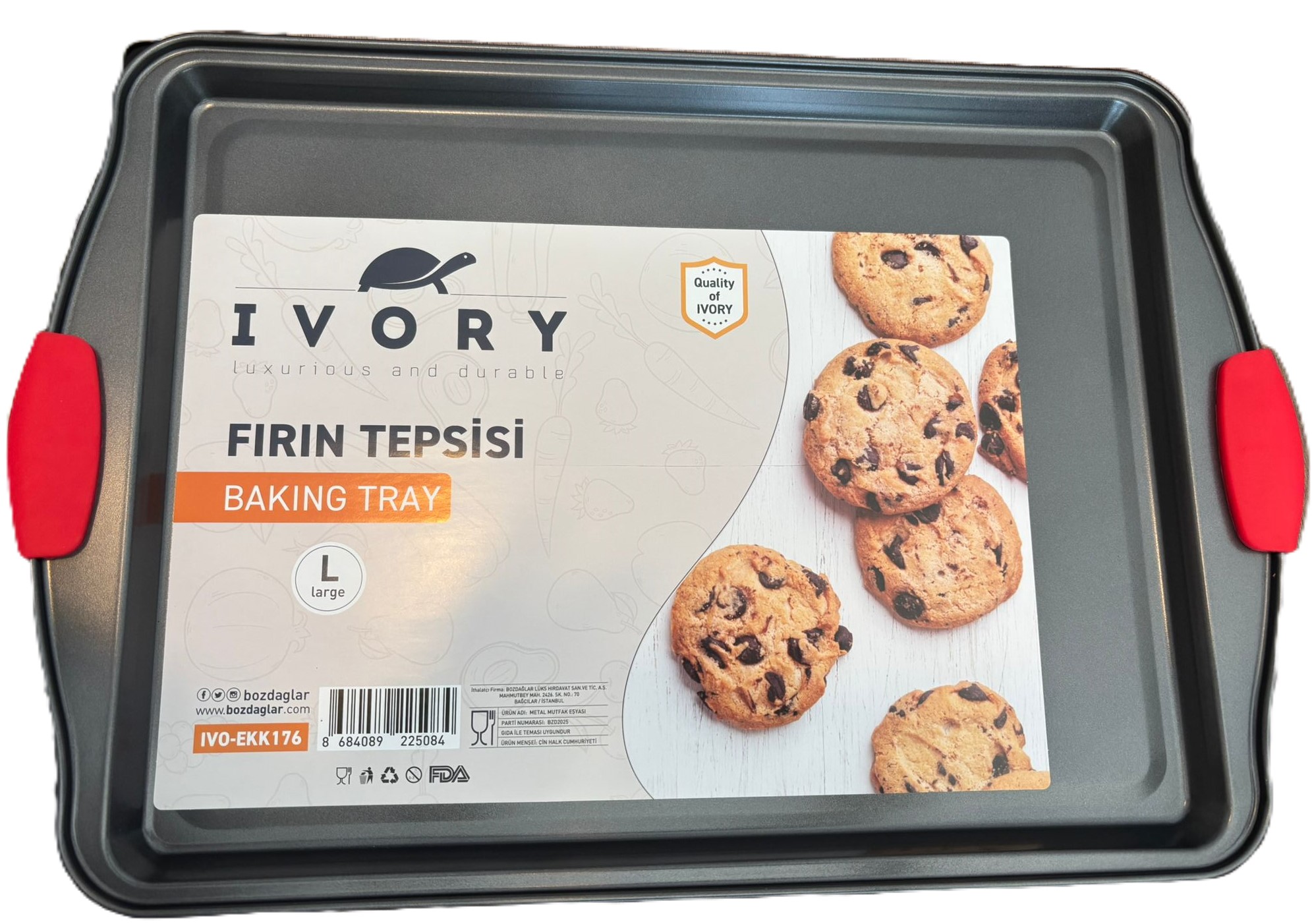 IVORY FIRIN TEPSİSİ 45X28CM(L) EKK176