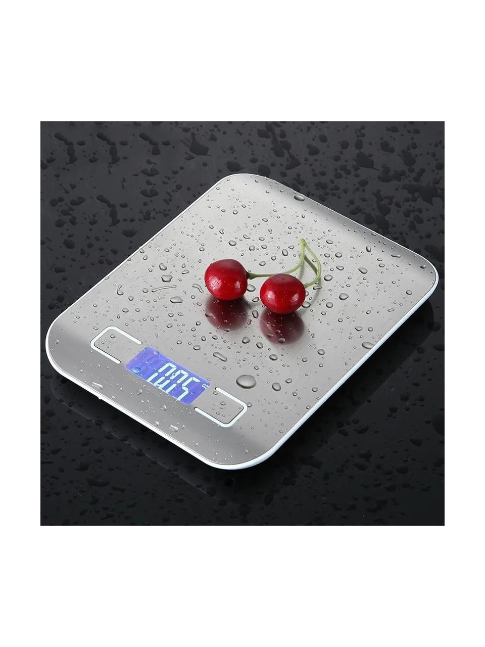 IVORY INOX DİJİTAL MUTFAK TERAZİSİ 5 KG TRZ129