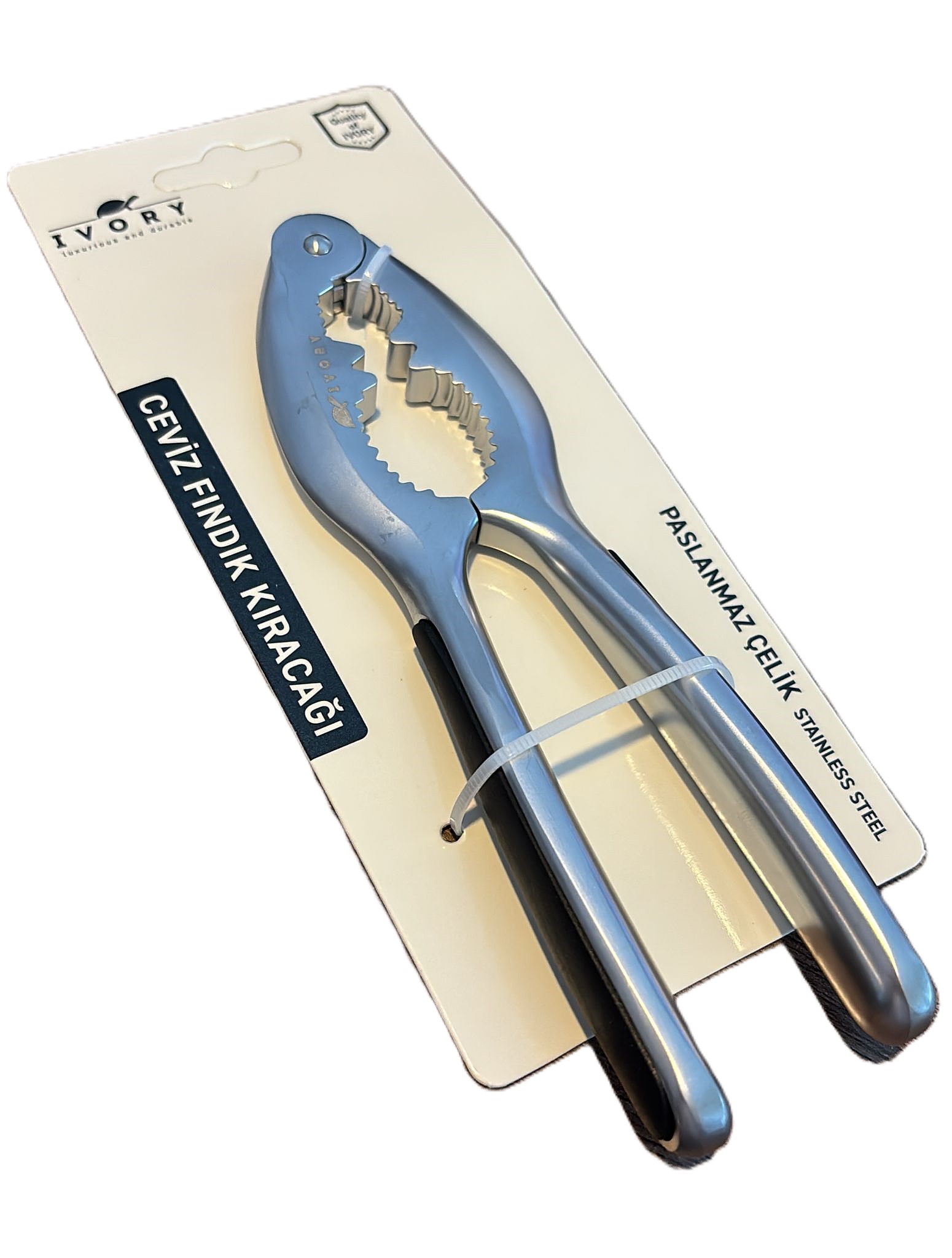 IVORY SATEN ÇELİK CEVİZ FINDIK KIRACAĞI CK173