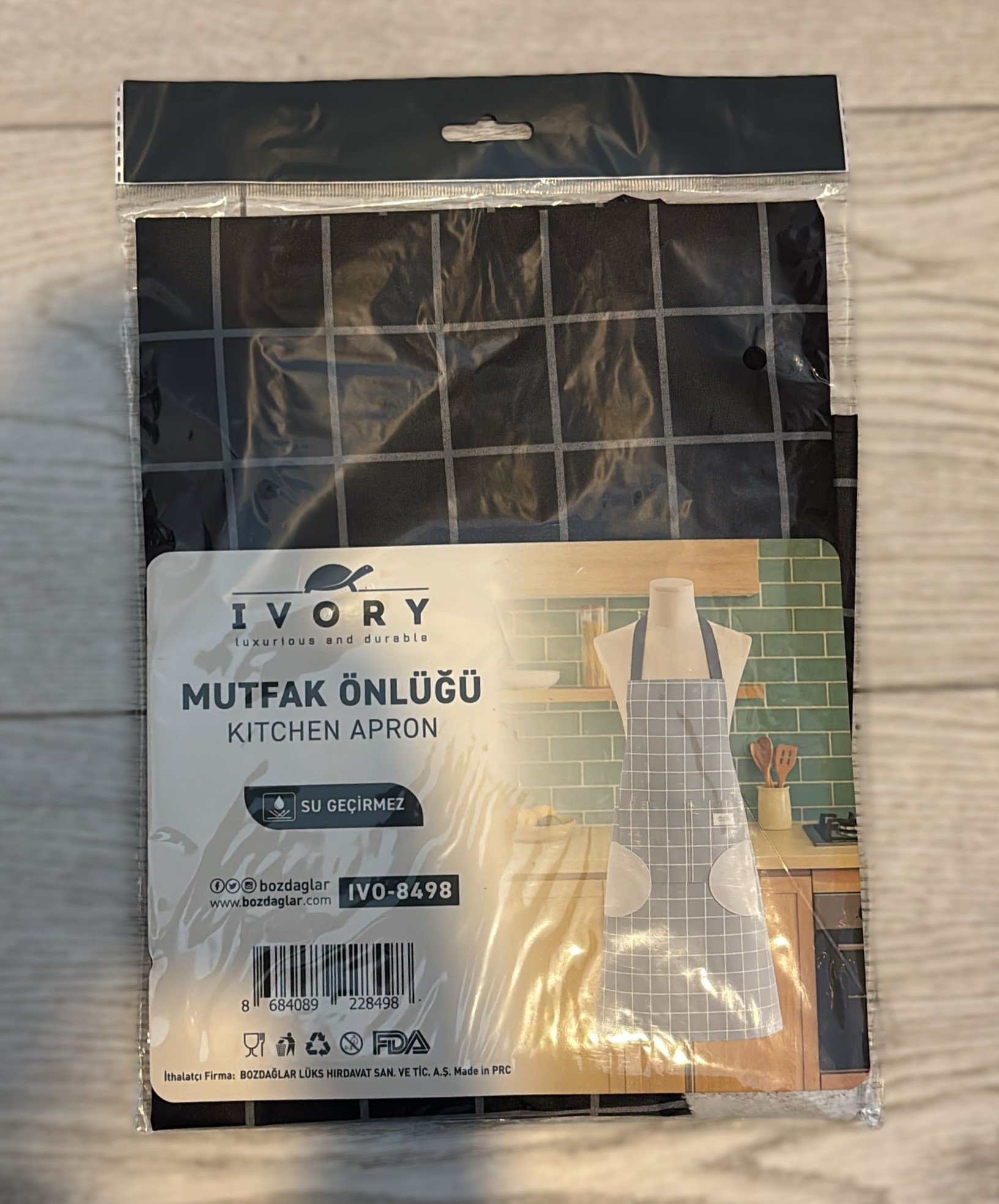 IVORY SU GEÇİRMEZ MUTFAK ÖNLÜĞÜ IVO-8498
